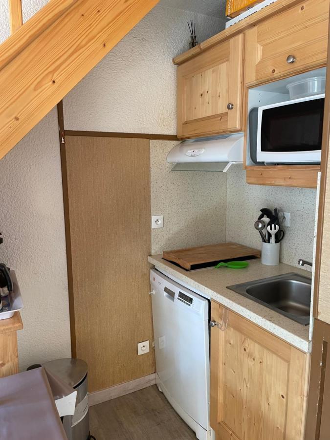 Appartement Pour 6 Personnes Au Pied Des Pistes Au Calme Aux Menuires Les Asters Сен-Мартен-де-Бельвіль Екстер'єр фото