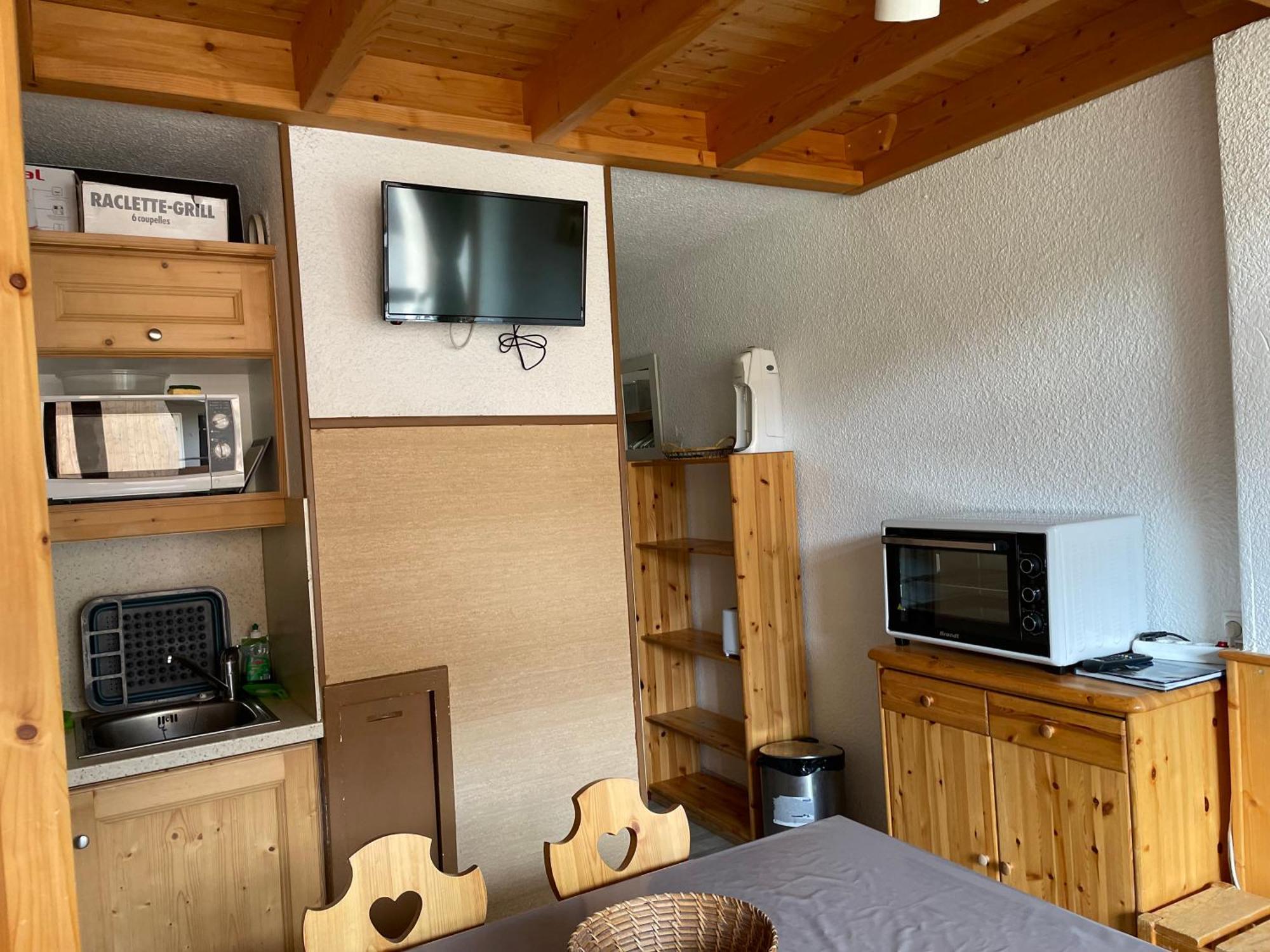 Appartement Pour 6 Personnes Au Pied Des Pistes Au Calme Aux Menuires Les Asters Сен-Мартен-де-Бельвіль Екстер'єр фото